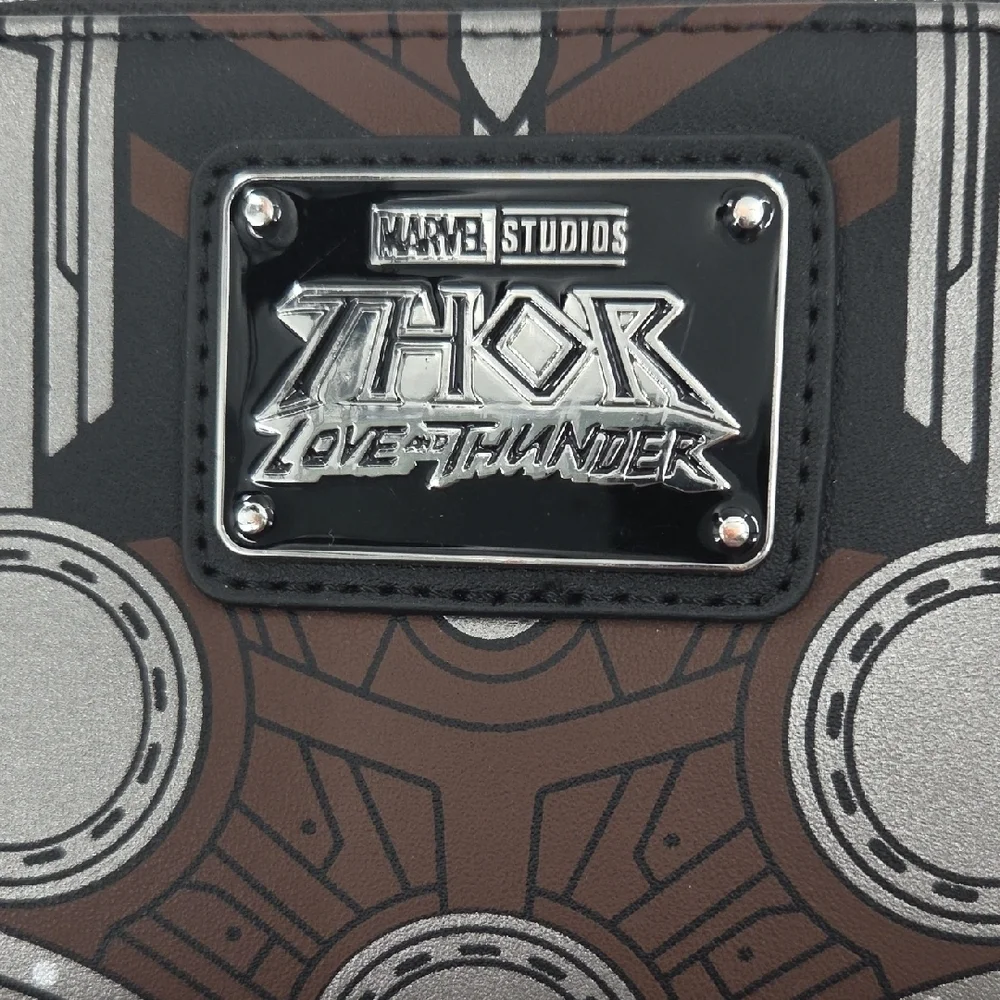 Marvel Thor Wallet with Black and Brown Design